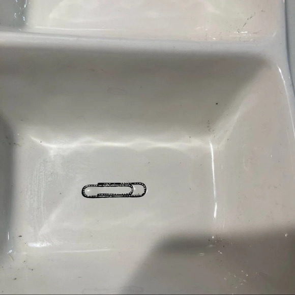 RAE DUNN Set Goals Take Action Hold Paperclip Desk  Trinket Dishes - Picture 6 of 8